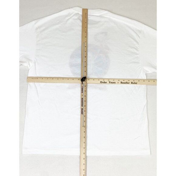 Vintage Saint Jude Bike-Athon T-Shirt XL White Bike Race Single Stitch - Picture 7 of 9